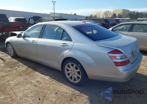 2007 Mercedes-Benz S 550 from USA, damaged, VIN WDDNG71X67A097799